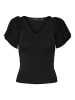 Vero Moda T-Shirt VMGINNY in Schwarz