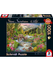 Schmidt Spiele Wildtiere am Waldesrand. 1.000 Teile | Erwachsenenpuzzle Steve Sundram -...