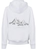 F4NT4STIC Hoodie Mountain Berge Urlaub Winter Schnee Ski in weiß