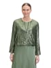 Vera Mont Blouson mit Pailletten in Autumn Green