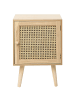 Beliani Nachttisch ALMO in Braun - (W) 38 x (H) 56 x (L) 30 cm