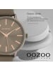 Oozoo Analog-Armbanduhr Oozoo Timepieces braun, taupe groß (ca. 42mm)