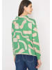 Cecil Langarmshirt in dark bamboo green