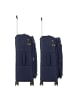 D&N Travel Line 9504 4 Rollen Trolley M 67 cm mit Dehnfalte navy