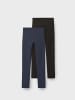 name it 2er-Pack Leggings in Dark Sapphire