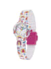 Hip Hop Analoguhr kids fun weiss