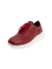 VITAFORM Hirschleder Sneaker in cranberry