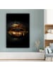 MuchoWow Leinwand bilder Goldene Lippen (BxH)