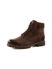 Camel Active Lederschuh mit Gummiprofil in Braun