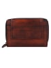Greenburry Destressed Geldbörse RFID Schutz Leder 13.5 cm in rusty orange