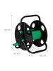 relaxdays Schlauchtrommel in Schwarz-Grün
