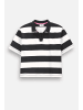 Coccodrillo Polo-T-Shirt mit kurzen Ärmeln in schwarz