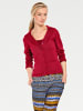 Heine Feinstrickjacke in rot
