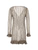 LEOMIA Damen Cardigan in Taupe