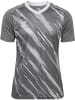 Hummel T-Shirt Raglanärmel Hmlmatch Erwachsene in STEEL GRAY/WHITE