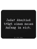 Mr. & Mrs. Panda Maus Pad Spruch Verluste betrauern und loslasse... in Schwarz