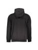 GianMarco Venturi Schwarz Baumwolle Herren mit Kapuze Sweatshirt