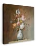 MuchoWow Leinwand Bilder Blumenvase