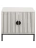 MCW Waschbeckenunterschrank O42 mit 2 Türen, Holzoptik beige