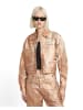 G-Star Raw Lässiges 2-Pocket Overshirt shiny peach metal coating