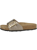 Birkenstock Sandale Catalina Cushion Buckle Birko-Flor schmal in braun