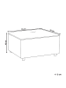 Beliani Ottomane AXEBO in Braun - (W) 70 x (H) 42 x (L) 70 cm