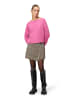 Zero  Strickpullover mit U-Bootausschnitt in Raspberry Velvet