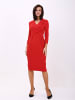 Awesome Apparel Kleid in Rot