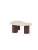 ebuy24 Couchtisch Megg Beige 78 x 130 cm