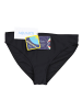 Aquarti Aquarti Damen Bikini Hose mit mittelhohem Bund in schwarz