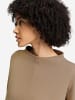 Hanro Sweatshirt Easy Wear in desert clay