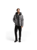 Tom Tailor Jacke in mid grey melange structure