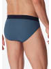 Schiesser Rio-Slip in Blaugrau