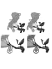 Kikkaboo Kinderwagen Trittbrett Ally in schwarz