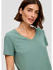 s.Oliver T-Shirt in 6575_helles petrol