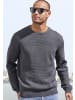 John Devin Strickpullover in anthrazit