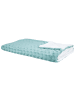 Beliani Tagesdecke KANDILLI in Grün/Weiß - (W) 200 x (H) 2 x (L) 220 cm