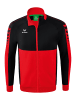 erima Kinder Six Wings Worker Jacke, Trainingsjacke in rot/schwarz
