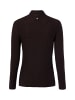 MARC CAIN COLLECTIONS Langarmshirt in mocca - 0001