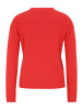 Betty Barclay Basic-Strickjacke mit Knopfleiste in Poppy Red