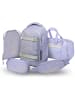 BAAGL 5-tlg. Set: Schulrucksack Skate Max in Violett Mishmash