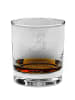 Mr. & Mrs. Panda Whiskey Glas Garnele Franzose mit Spruch in Transparent