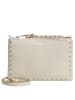 Seidenfelt Senja - Umhängetasche S 23 cm (schwarz) in beige