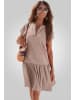 Vivance by Lascana Blusenkleid in taupe