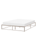 Beliani 2-tlg Doppelbett VIRY in Beige