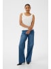 Kaffe Ärmellose Bluse KAmaria Tight fit in Chalk