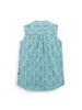 Jack Wolfskin Tank-Top Sonora Maori Shirt Damen Bluse ärmellos AOP in Blau
