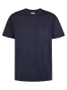 Petrol Industries T-Shirt aus Baumwolle mit Brusttasche vaughn in Blau
