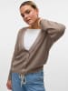 Vero Moda Strickjacke in Moon Rock