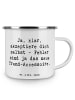 Mr. & Mrs. Panda Trinkbecher Spruch Selbstakzeptanz Trend mit Sp... in Weiß